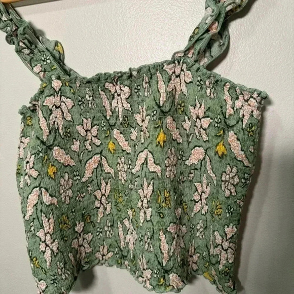 Aerie boho floral tank top S - Picture 3 of 5
